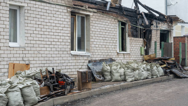 Professional Soot Cleanup technician working in Windermere, FL